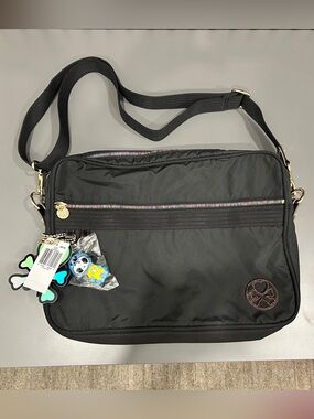 Tokidoki Black Ombra Imagini laptop bag messenger crossbody bag Adios Star